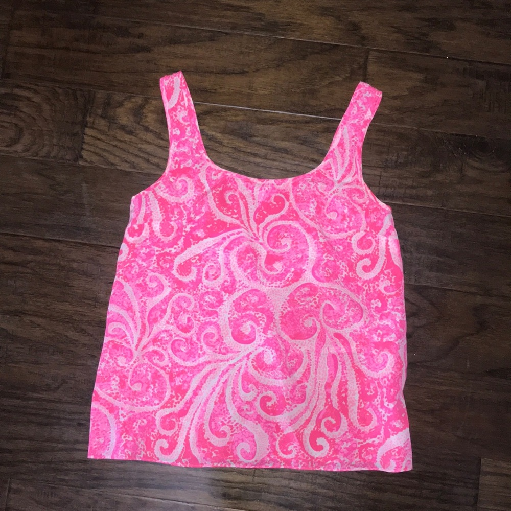 Lilly Pulitzer silk tank/camisole